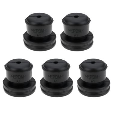 Imagem de ECSiNG Capa de borracha para motor de carro, 5 peças, 90480-16049, compatível com Toyota Vios Yaris Corolla Lebin