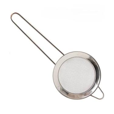 Imagem de Coador De Cozinha Em AçO InoxidáVel - Adequado Para Sucos, Farinha, Cereais E Chá(8CM)