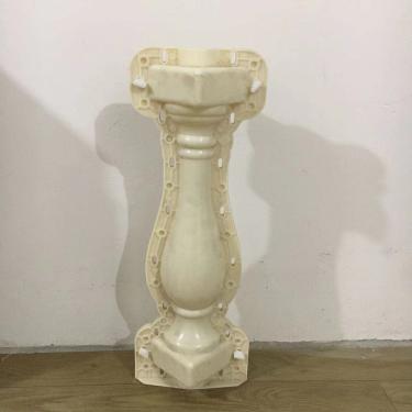 Imagem de Molde de concreto de varanda de 60 cm para construção de vaso de construção de coluna Bulaster Molde de proteção de cimento Molde pré-fabricado para trilhos de varanda