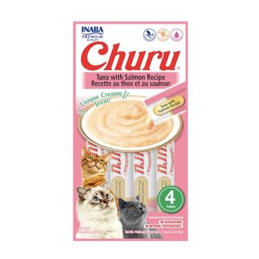 Imagem de Churu Atum com Salmão 4 Tubos de 14g