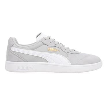 Imagem de PUMA Tênis masculino Astro Play com cadarço casual - cinza, Cinza, 11.5