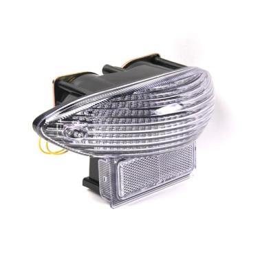 Imagem de ArashiMoto Lanterna traseira de LED Arashi para Suzuki Hayabusa GSXR 1300 1999-2007, Katana 600 750 2003-2006, peças de acessórios de substituição de motocicleta, luz traseira de freio, lente