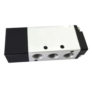 Imagem de 4A110-06 4A210-08 4A310-10 4A410-15 Válvula de inversão de controle de ar de cinco vias de duas posições 1/20.3 cm 1/10.2 cm 3/20.3 cm 1/5.1 cm (4A110-06 PC4-01)