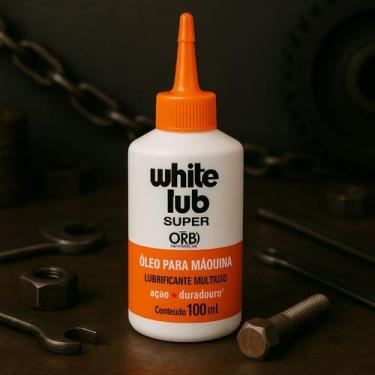 Imagem de Oleo maquina multiuso lubrificante dobradiça 100ml whuite lub orbi