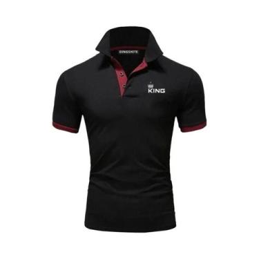 Imagem de Camisa Polo Masculina De Manga Curta Respirável, Moda Casual De Verão 