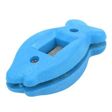 Imagem de Luqeeg Afiador de Lâmina de Patins de Gelo, Pedra Fina, Apontador de Rolo para Patins de Gelo, Material de Diamante Durável para Cuidados Diários, Preto (#2)