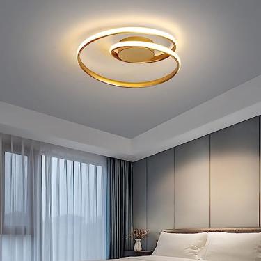 Imagem de Luminária de teto LED moderna e regulável, com design criativo, ideal para quarto infantil, sala de estar, quarto, escritório, sala de jantar e cozinha. Luminária pendente para mesa de janta