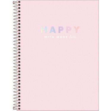 Imagem de Caderno Happy 320 Folhas 20 Matérias Capa 1 305472 - Tilibra