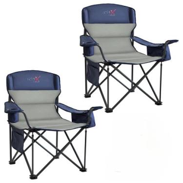 Imagem de Cadeira de acampamento RELAX FIELD, suporte dobrável de 500 kg