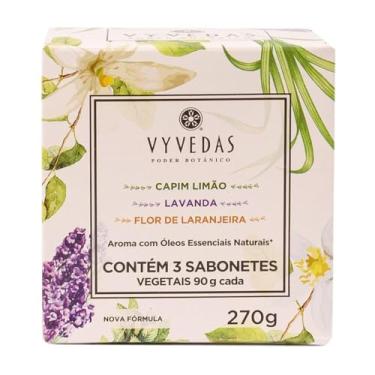Imagem de Vyvedas Kit Sabonete em Barra Trio de Aromas 270g (Embalagem pode variar)