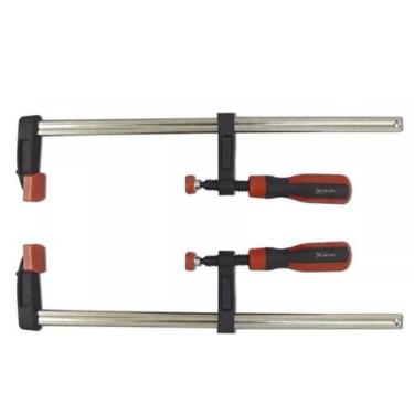 Imagem de Kit 2 Grampos Sargento 300x50x370 Mm P/ Carpinteiro Onetools