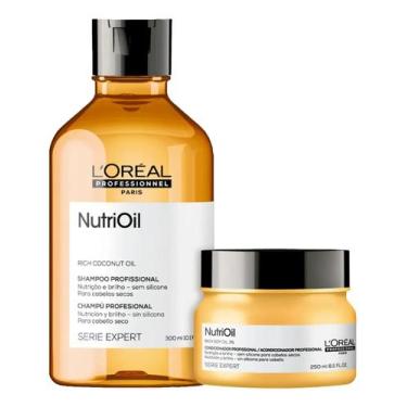 Imagem de LOréal Professionnel Nutrioil Kit Shampoo 300ml Máscara 250ml - LOREAL