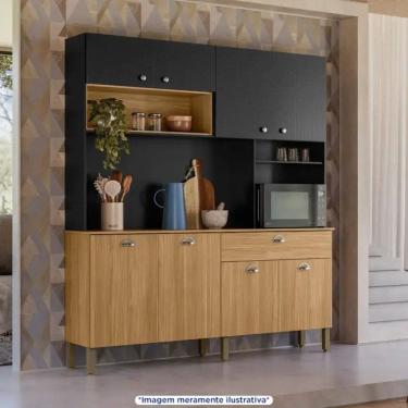 Imagem de Cozinha Compacta 8 Portas 1 Gaveta Core Kits Parana