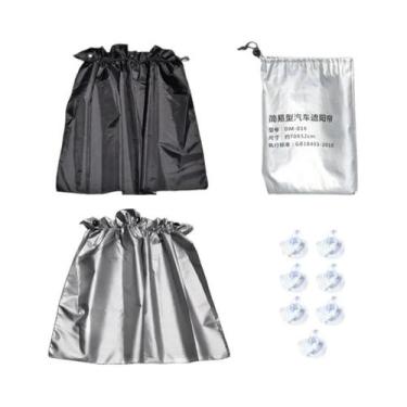 Imagem de Cortina De Isolamento Térmico Para Carro Com Ventosa, Protetor Solar P