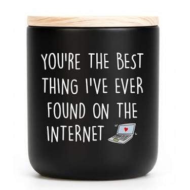 Imagem de Vela de aniversário para homens, marido, namorado, presentes românticos únicos para casais, presentes engraçados de Natal, Dia dos Namorados, casamento, aniversário para ele, vela de soja perfumada de