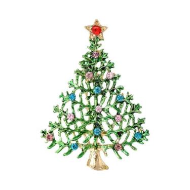 Imagem de Broche De Pérola Com Estrela De Strass Para Mulheres, Acessórios De Jo