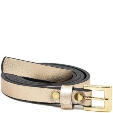 Imagem de Cinto Fino Feminino em Couro Sapato Show 961-Feminino