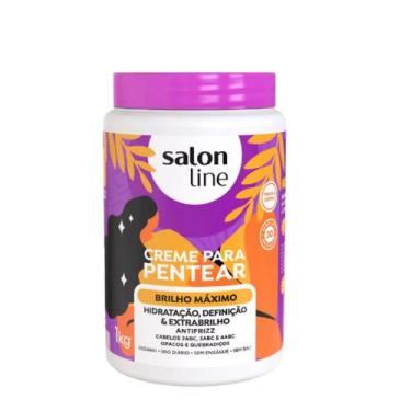 Imagem de Creme para Pentear Salon Line Brilho Maximo 1kg, 1kg