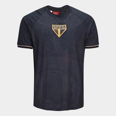 Imagem de Camisa São Paulo Braziline Masculina-Masculino