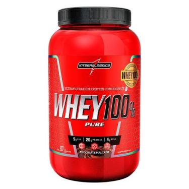 Imagem de Whey Protein 100% Integralmédica - 907g, Chocolate Maltado, 900g