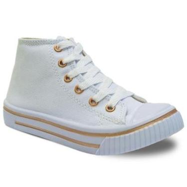 Imagem de Tenis Infantil Feminino Nº 25ao34 Botinha Moda Casual 11.119-Feminino