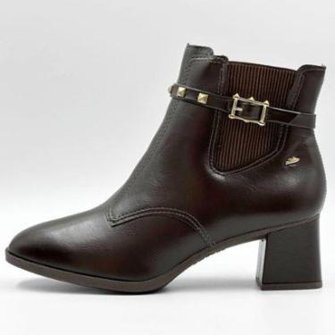 Imagem de Bota Dakota Cano Curto Salto Médio Feminina-Feminino