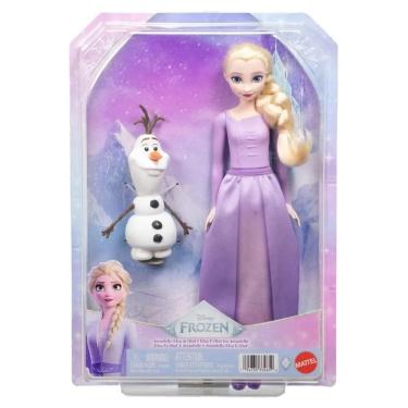 Imagem de Disney Frozen Boneca Elsa com Olaf - Mattel