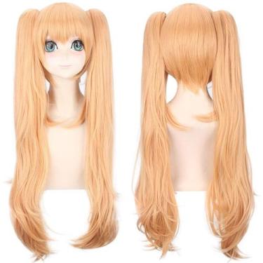 Imagem de Peruca Cosplay Girls Frontlines Ump9 de cabelo sintético 60cm - yiweis