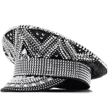 Imagem de Boné de beisebol Trucker Cap Trucker Sequin de poliéster para adultos 