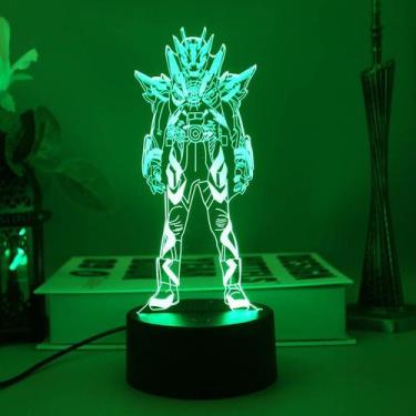 Imagem de Luz noturna Kamens Riders Zeros-Ones 3D com mudança de cor - Yiweisai