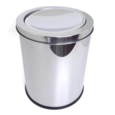 Imagem de Lixeira Inox Basculante 5 Litros - Ad. - Ad Importação