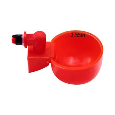 Imagem de Copos Bebedouros Para Galinhas, Patos, Perus E Coelhos Com Rosca De 3/