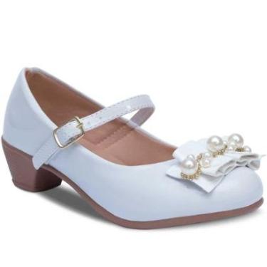 Imagem de Sapatilha Salto Infantil Feminino Sapato Social Festa 03.18-Feminino