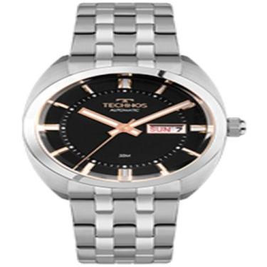 Imagem de Relógio Technos Masculino Automatico Prata - 8205OS/1P