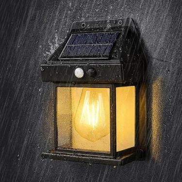 Imagem de Luminária de Parede Solar LED Moderna - Elegância e Eficiência Energét