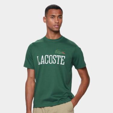 Imagem de Camiseta Lacoste Casual Masculina, Verde, M