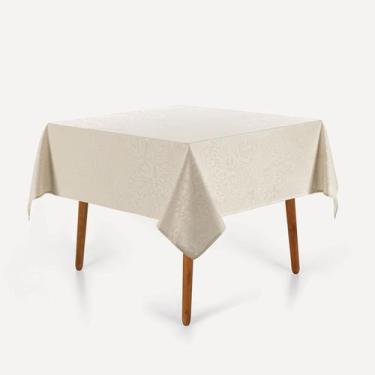 Imagem de Toalha de Mesa Quadrada Karsten Essencia Natural 4 Lugares