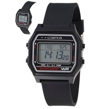Imagem de Relógio Cosmos Masculino Ref: Os41566d Digital VIntage