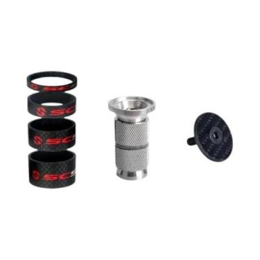 Imagem de Espaçadores De Garfo De Bicicleta Em Fibra De Carbono 5mm 10mm 15mm 20