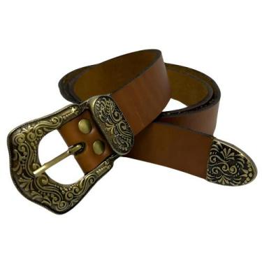 Imagem de Cinto Feminino Country Barato Promoção de  - RIJEERO, Marrom, PP