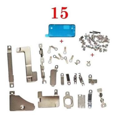 Imagem de Kit Blindagem Metal iPhone 15 + Parafusos + Vedação - TECHMUNDO-DF