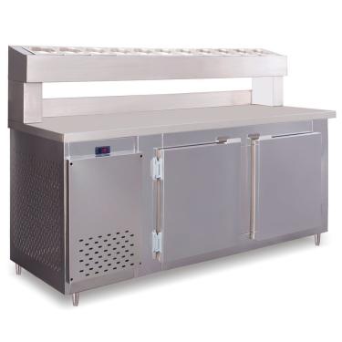 Imagem de Balcão Condimentado 3 Portas 720 Litros RF045 Inox Frilux 220V
