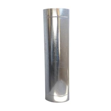 Imagem de Duto 8 P/ Chaminé De Fornos Churrasqueiras, Galvanizado 3MT - INOX LAU
