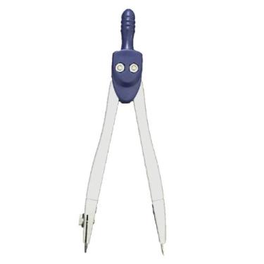 Imagem de Compasso metal escolar Kit, Azul