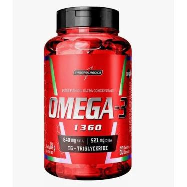 Imagem de Ômega 3 Ultra Concentrado 1360mg 120caps  Integralmedica - Integralméd