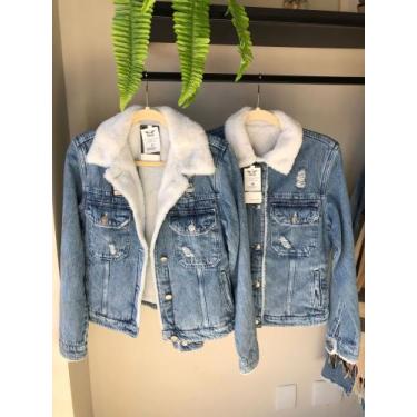 Imagem de Jaqueta jeans com pelos - Donna Mary