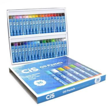 Imagem de Giz Pastel Oleoso Cis - 36 Cores