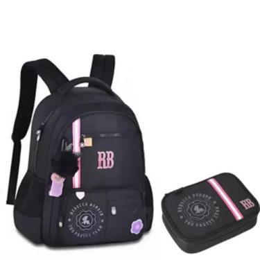 Imagem de Kit mochila De Costas Rebecca Bonbon com estojo box - Clio