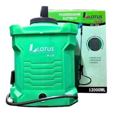 Imagem de Pulverizador Elétrico 12l Jardim E Agricultura Plus Lotus