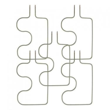 Imagem de Kit Resistência Inferior Para Forno SMART60S 110V - 5 Peças Verde 110V